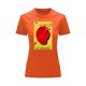 thumbnail image 1 of Playera Blusa El Corazon De La Loteria Mexicana Tradicion Mexicana Color Anaranjado Talla Chica Marca Emil SaEs, 1 of 4