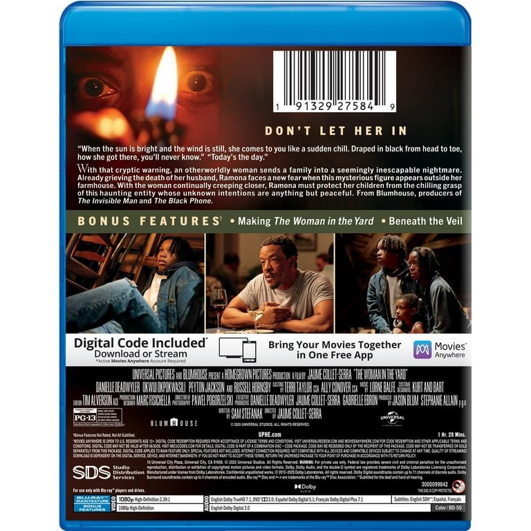 The Woman in the Yard (Blu-ray + Digital Copy), Horror, Universal