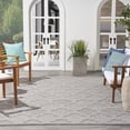 thumbnail image 6 of Nourison Easy Care 9' x 12' Silver Grey Indoor/Outdoor Rug, 6 of 11