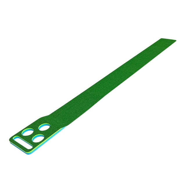 koolsoo Golf Putting Mat Golf Mats Improving Putting Skills for Garden Home Backyard Blue Green Bottom