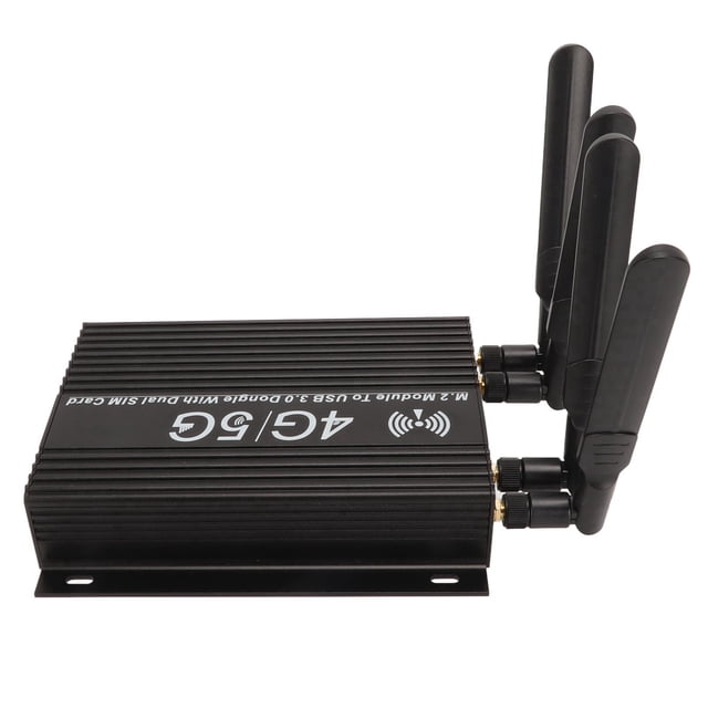 M.2 4G 5G Module To USB3.0 Adapter, PCB NGFF M.2 To USB 3.0 Adapter Dual SIM Card Slot Auxiliary Power Supply for Desktop