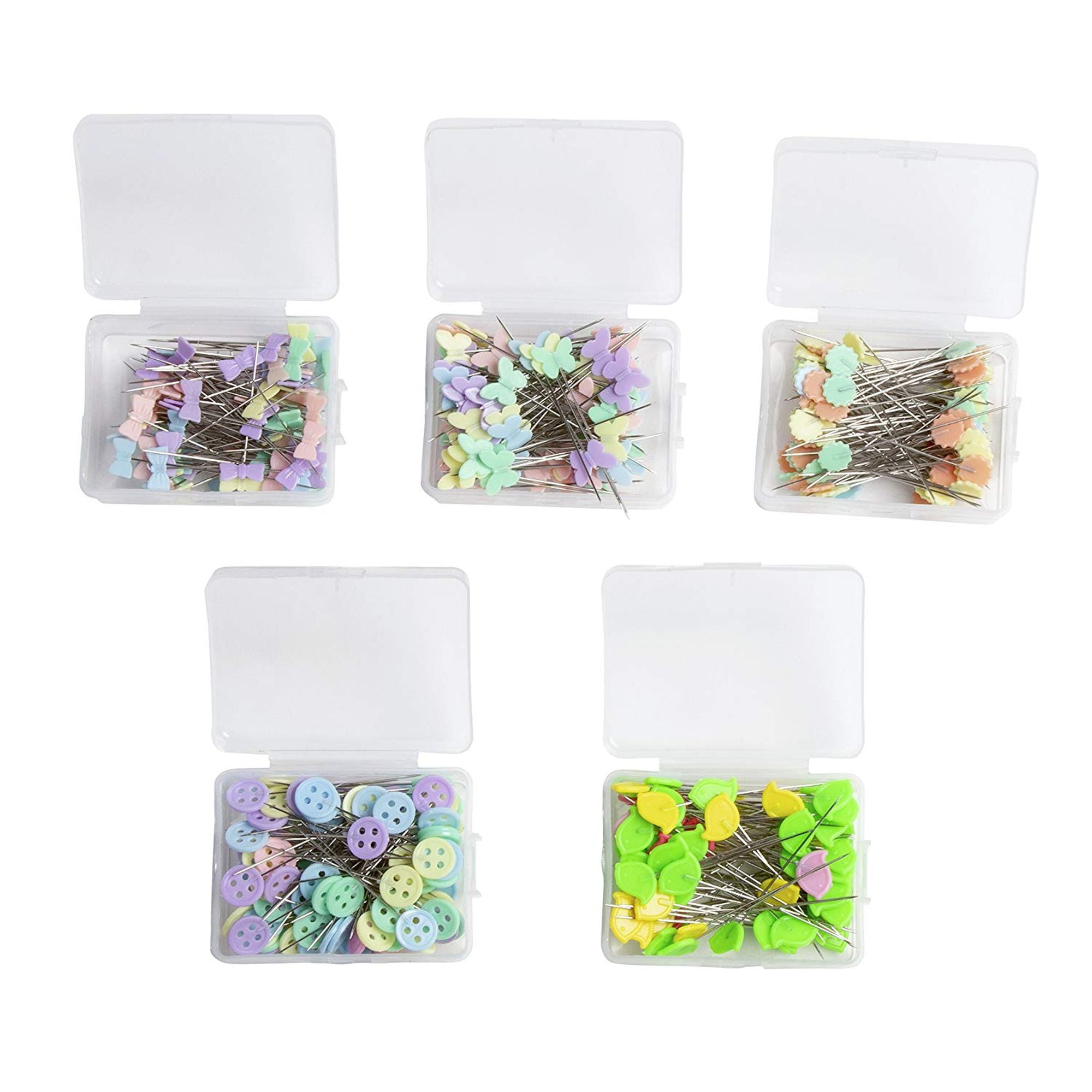 Sewing Pins 475Piece Flat Head Pins, Straight Quilting Pins for