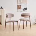thumbnail image 6 of New Classic Furniture Royce Metal and Fabric Side Chair in Toast (Set of 6), 6 of 6