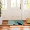 thumbnail image 3 of Yayeee Doormat for Indoor Entrance 32" x 20" Non Slippery Floor Rug, Black Cat, 3 of 8