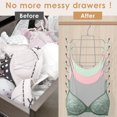 thumbnail image 2 of 2Pcs Underwear Hanger Metal Foldable 8 Layer Space Saving Underwear Hanger Rack Multifunctional with Swivel Hook for Bras Bathing Suits Belts, 2 of 7