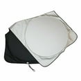 thumbnail image 2 of Foldable Car Windshield Sun Shade IC ICLOVER Block Sunlight UV Rays Sun Shield Front Window Sun Visor Protector Summer Winter for Trucks Vans MPV Large Vehicles (75 x35 ), 2 of 13