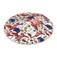 thumbnail image 2 of Balery Colorful Mushrooms (2) Printed Christmas Tree Skirt , Merry Christmas Party Christmas Tree Decoration,Adjustable Tree Skirt-30", 2 of 8