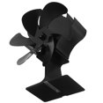 thumbnail image 3 of EeaseMX Ventilador de chimenea de 5 aspas con energía térmica, ventilador de estufa ecológico, 3 of 7