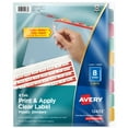 thumbnail image 3 of (2 pack) Avery 8 Tab Print & Apply Plastic Dividers, Index Maker (11433), 3 of 10