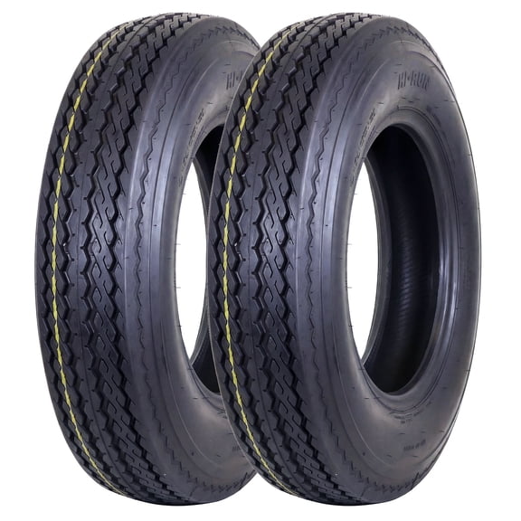 Hi-Run 2 Set SU02 4.80-12 6PR C TL Trailer Tire Fits 4.80 12 Trailer Tire