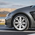 thumbnail image 5 of 2PC Gloss Brake Caliper Wheel Cover Universal Auto Rim Decor Shell Sport Car Exterior Styling Modification Daily Driving Accessory, 5 of 5