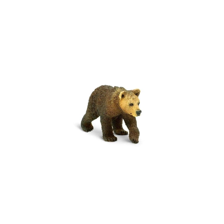 MINIATURE SAFARI LTD POLAR BEAR CUB 1.25\" X 2.25\" FIGURE (MA1292