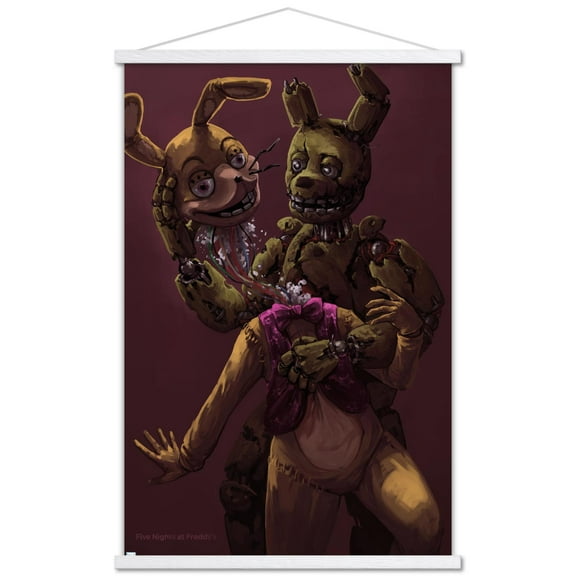 Five Nights at Freddy's - Stuffing Wall Poster with Magnetic Frame, 22.375" x 34"