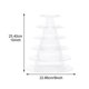 thumbnail image 3 of Fashion Cupcake Holder with Metal Base PET Material Versatile Dessert Stand for Showcasing Cake on Special Occasion, 3 of 4