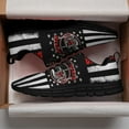 thumbnail image 3 of Best Dad Ever Trucker Running Shoes Sneakers Mesh Black Size 11, 3 of 5