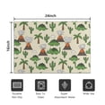 thumbnail image 5 of Beige Cartoon Dinosaurs Volcanoes Cacti Pattern Door Rugs,Washable Non Slip Door Mats Indoor,Decorative Door Mats,Entry Mat Indoor for Entrance,Bedroom,Kitchen,Bathroom,16"x24", 5 of 6
