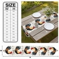 thumbnail image 3 of Retro Rooster Table Runner Linen Burlap Table Runner 90 Inches Long Watercolor Vintage Rooster Art Dresser Scarves for Kitchen Island Coffee Dining Room Party Wedding Banquet Holiday Decor 13"x90", 3 of 8