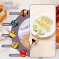 thumbnail image 6 of 3 In 1 Egg Slicer For Hard Boiled Eggs, Strawberry Slicer Grape Cutter, 2026 New Stainless Steel Dicer Egg Slicer Dishwasher Safe, Fruit Cutter For Egg Strawberry Mushroom, 6 of 8