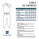 thumbnail image 2 of Pijama Quirurjica Uniforme Medico Jogger Hombre Algodon Azul Acero, 2 of 5