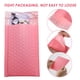 thumbnail image 5 of NUOBESTY - 50 sobres acolchados de burbujas a prueba de golpes, impermeables (rosa, 15 x 11 cm), 5 of 5