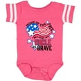 thumbnail image 3 of Inktastic Home of the Free Because My Uncle is Brave Boys or Girls Baby Bodysuit, 3 of 5