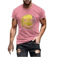 thumbnail image 2 of FDGIU 2025 Men's Halloween Graphic Tee; Funny Graffiti Crewneck T-Shirts, Loose Fit Short Sleeve Novelty Top, Dark Casual Halloween Shirt, 2 of 5