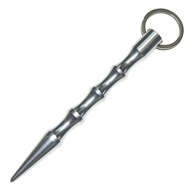 Lutabuo Aluminum Drill Sharp Pen Stick Anti Wolf Keychain Holder Outdoor Survival Tool