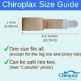 Chiroplax Toe Wraps Buddy Tape 4 Pack, Support & Pain Relief for Hammer