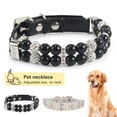 thumbnail image 2 of Reheyre Elegant Decorative Pet Collar - Wear-Resistant Faux Pearls Necklace Loop - Suitable for Small and Medium Dogs, 2 of 8