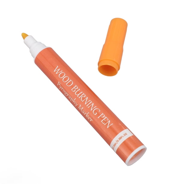 Rotulador Para Marcar Madera, Tinte Sensible Al Calor, Rotulador Para Quemar Madera, Efecto De Color Rico, Uso Conveniente, 3 Uds., 3ML Para Pintura Artesanal