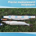 thumbnail image 2 of 2Pcs 47Inch Fishing Ruler Fishing Measuring Tape Tool for Boat Waterproof Portable Roll Up Folding Ruler with Bump Board, 2 of 5
