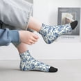 thumbnail image 2 of Naloa Vintage Floral Birds Ankle Socks for Women Non Slip Socks No Show Socks Classic Low Cut Casual Socks Casual Socks, 2 of 7