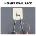 thumbnail image 3 of Gancho de pared autoadhesivo para casco de motocicleta, soporte de pared para casco, colgador para casco, 3 of 7