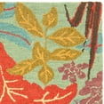 thumbnail image 4 of SAFAVIEH Blossom Michelle Floral Flowers Wool Area Rug, Blue/Multi, 3' x 5', 4 of 4