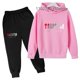 thumbnail image 4 of Traje para niños, moda urbana, traje para niños y niñas, jersey deportivo + pantalón de chándal, traje deportivo de dos piezas, 4 of 5