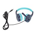 thumbnail image 2 of Auriculares para niños con sonido estéreo HD, multifunción, USB, con cable, para niños, adolescentes, niños y niñas, 2 of 8