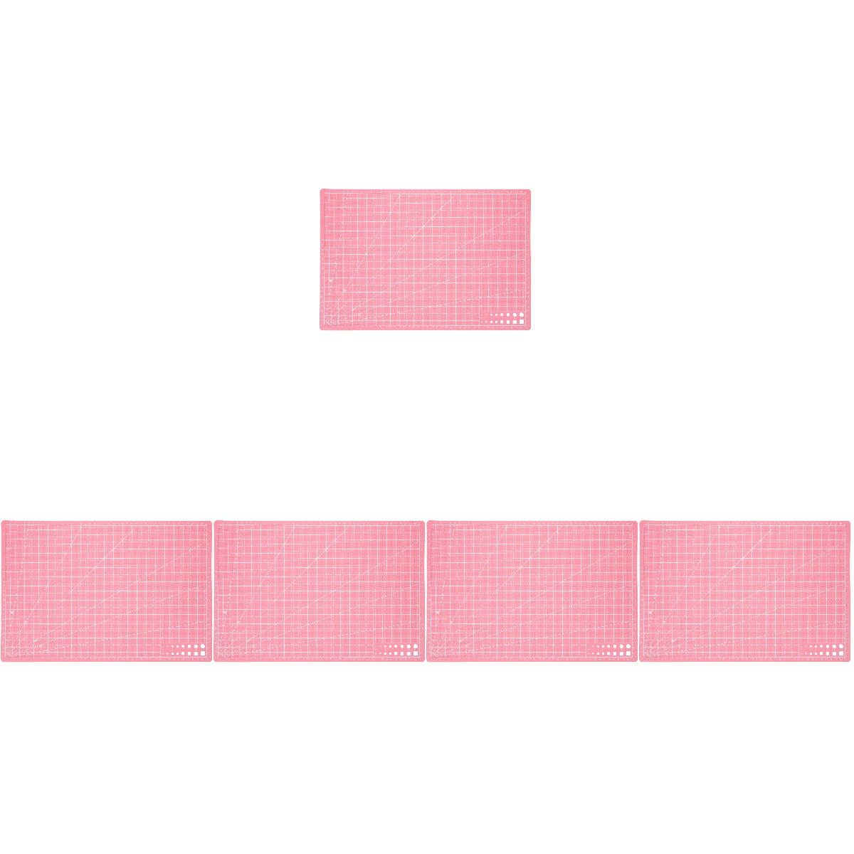 5 Pack Quilting Cutting Mat Backing Non-skid Good Toughness
