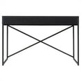 thumbnail image 3 of Henn&Hart 47" Black Grain Metal Home Office, 3 of 10