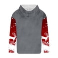 thumbnail image 4 of Sudadera con capucha para hombre, moda, movimiento, estampado navideño, suéter con capucha, sudadera con capucha, blusa para hombre, blusa de poliéster, 4 of 4