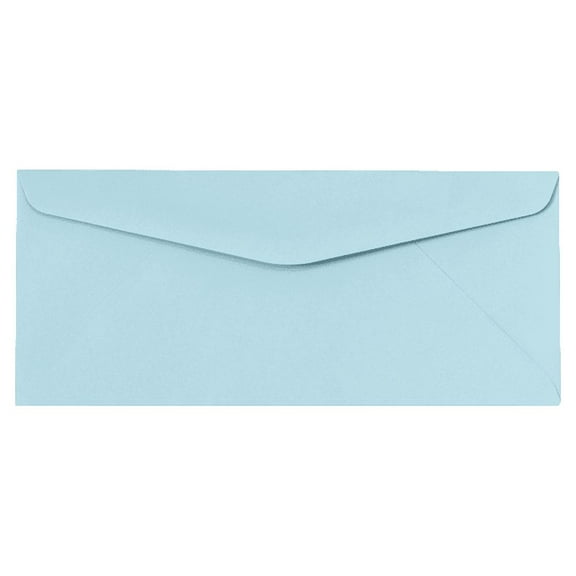 LUXPaper #9 Regular Envelopes, 3 7/8 x 8 7/8, Pastel Blue, 50/Pack