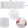 thumbnail image 2 of Anillos para servilletas con diamantes de imitación brillantes MACHAO plata 50 unidades, 2 of 5