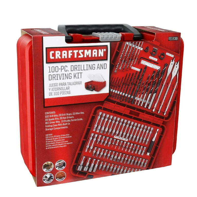 Craftsman metal bitable drill bits
