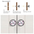 thumbnail image 4 of 4 Pcs Skull Knobs for Kitchen Cabinet Cupboard Dresser Bookcase Drawer Pulls Handles Round Home Decor, 4 of 5