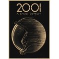thumbnail image 1 of Carteles e impresiones de Papel Kraft para sala de estar, película Odyssey espacial, cuadros de pared, decoración del hogar, 2001 A, 1 of 4