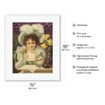 thumbnail image 2 of Drink Coca Cola 5 Cents - Modeled by Hilda Clark - Vintage Advertising Poster c.1890 - Fine Art Rolled Canvas Print (Unframed) 11in x 14in, 2 of 4