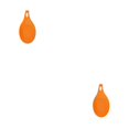 thumbnail image 4 of Matsuzay Soporte para cuchara, bandeja para cuchara, vajilla, plato, cucharas, estante, suavidad, Flexible, sin rebabas, utensilio de cocina Naranja 2piezas, 4 of 6