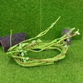 thumbnail image 2 of unbranded Décoration Serpent pour Terrarium Modèle de Plante Simulée Vert PU 1Pcs, 2 of 4