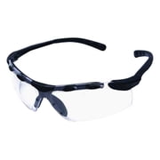 Enticer, Safety Glasses, Anti-Fog, Clear Lens, Black Frame, Frameless 4VCE9