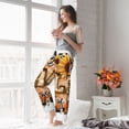 thumbnail image 6 of KLL Womens I Love Fall Most Of All Print Pajama Pants Soft Pajama Bottoms for Women Cozy Lounge Pants-Large, 6 of 7