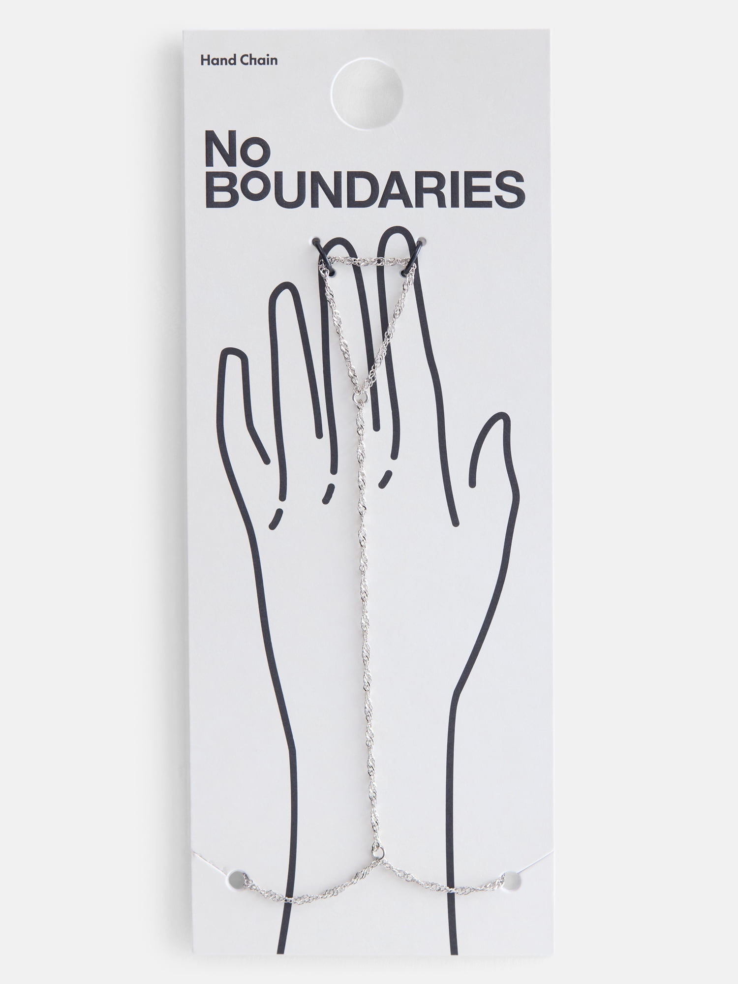 No Boundaries Women’s Silver Tone Hand Chain